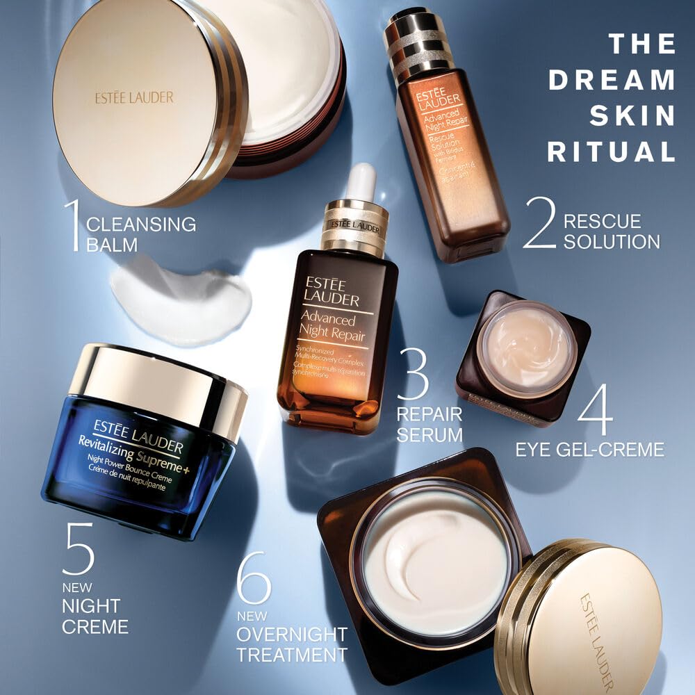 Estée Lauder Revitalizing Supreme+ Night Power Bounce Cream | Face Moisturizer with Peptides | Firms, Lifts & Plumps Skin