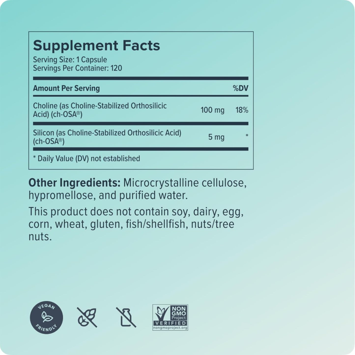 Biosil Collagen Booster Supplement - 120 Original Capsules - Patented ch-OSA Activator for Skin, Hair, Nails & Joints - Supports Natural Production