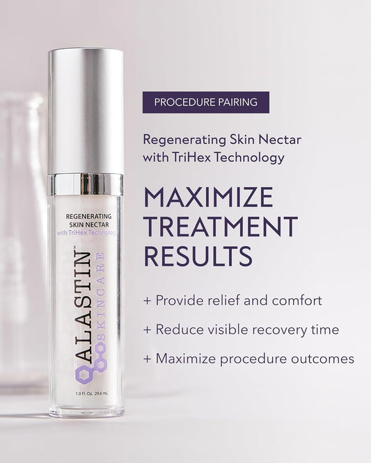 ALASTIN Skincare Regenerating Skin Nectar Face Moisturizer (1 oz) | Hydrating Serum Strengthens & Soothes Post-Procedure Skin | Safe for Sensitive Skin