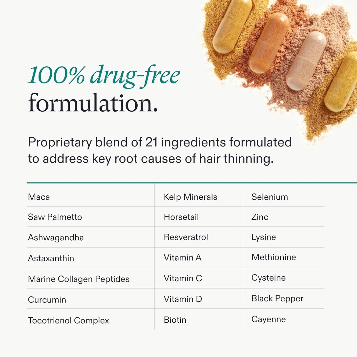 Nutrafol Women's Balance Hair Growth Supplements, Ages 45 and Up, Clinically Proven for Visibly Thicker Hair and Scalp Coverage, Dermatologist