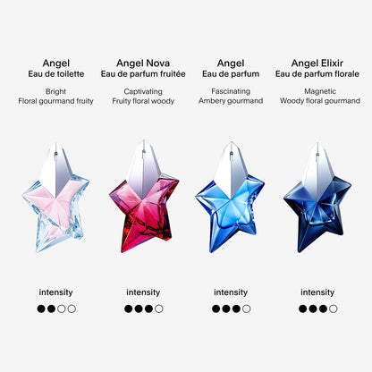 Mugler Angel - Eau de Parfum - Women's Perfume - Ambery & Woody - With Bergamot, Praline, and Patchouli - Long Lasting Fragrance