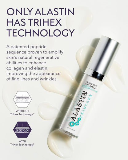ALASTIN Skincare Restorative Skin Complex Anti-Aging Face Serum (1 oz) | Reduce Fine Lines & Wrinkles | With Niacinamide to Improve Texture