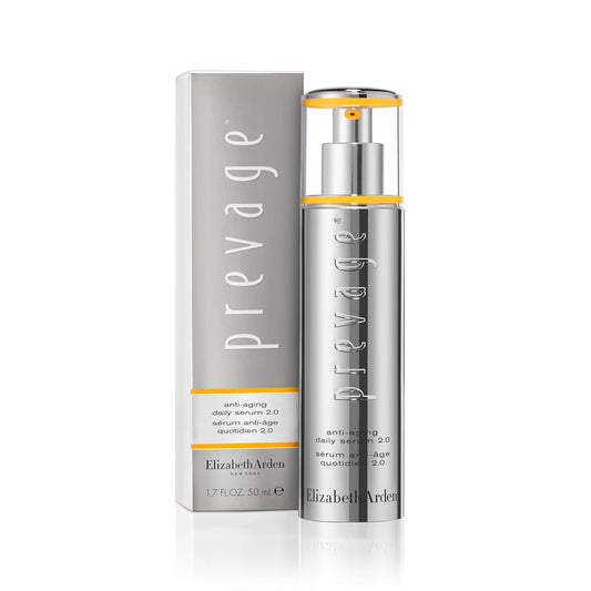 Elizabeth Arden PREVAGE Anti-Aging Face Serum 2.0 for Women, Brightening & Dark Spot Correcting Skincare, With Antioxidant Idebenone Technology