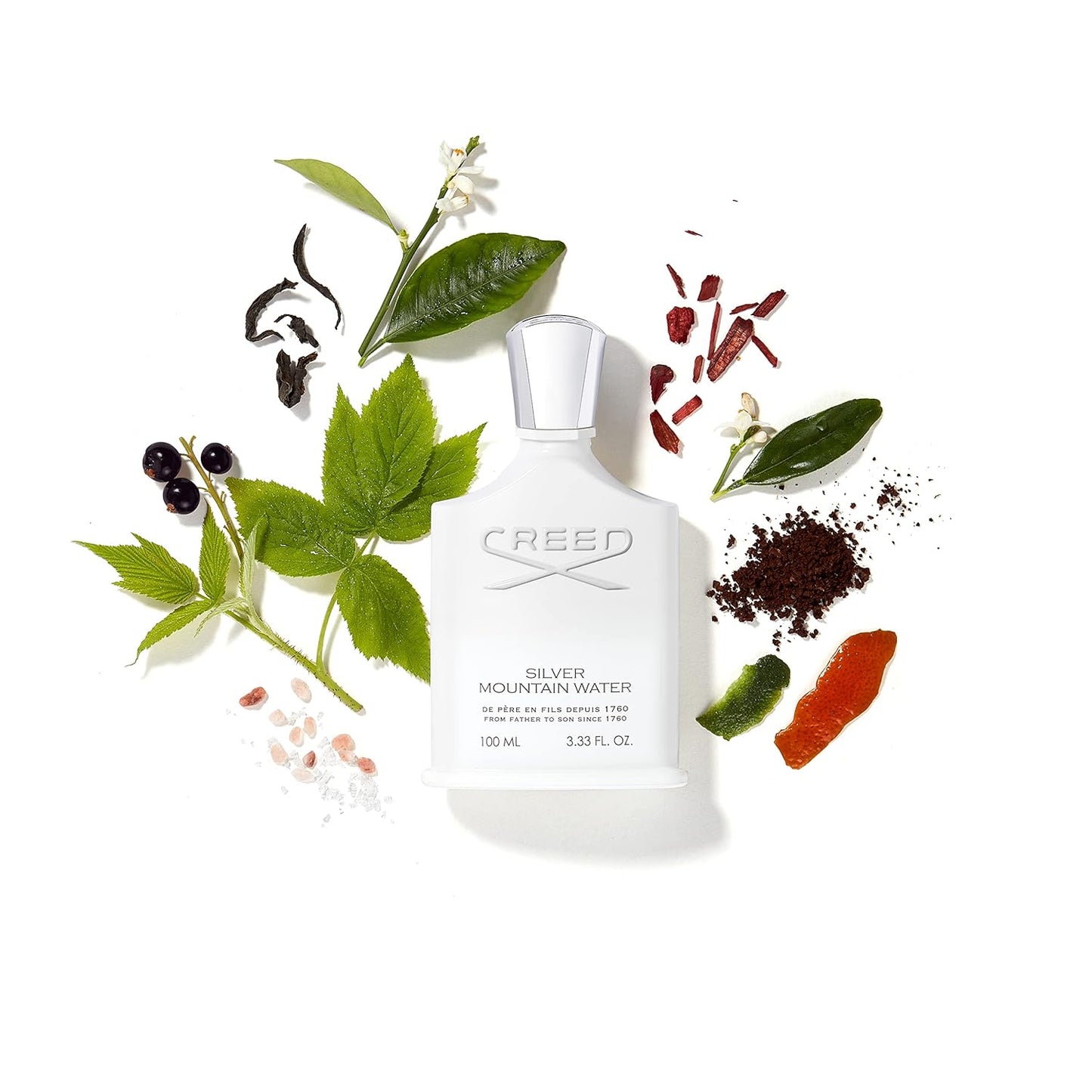 Creed Silver Mountain Water – Men's Luxury Cologne – Citrus, Fruity & Woody Fragrance