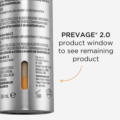 Elizabeth Arden PREVAGE Anti-Aging Face Serum 2.0 for Women, Brightening & Dark Spot Correcting Skincare, With Antioxidant Idebenone Technology