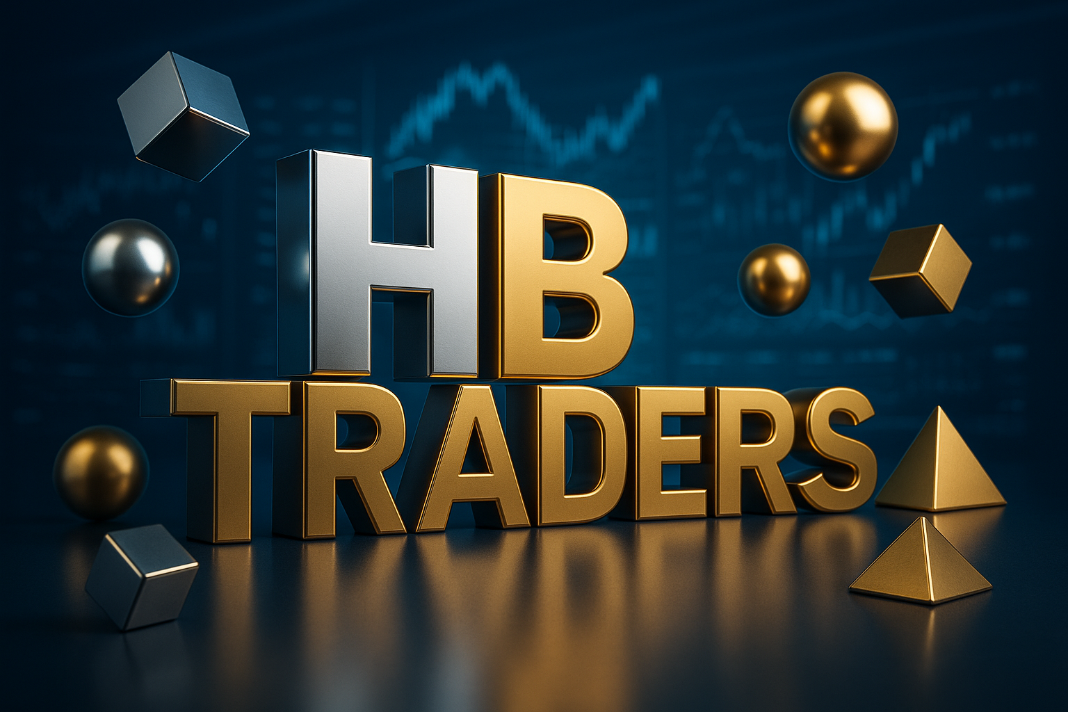 Create a 3d picture for HB TRADERS